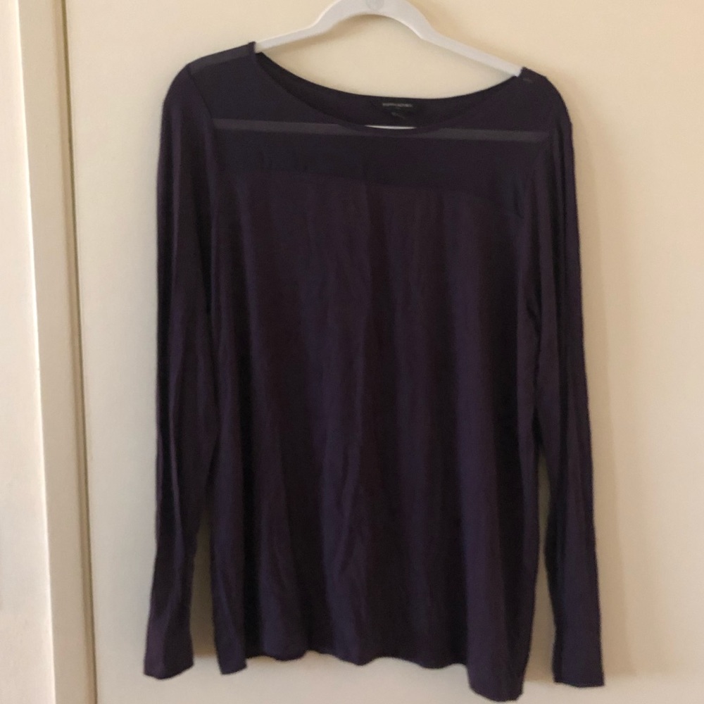 Dark purple long sleeve